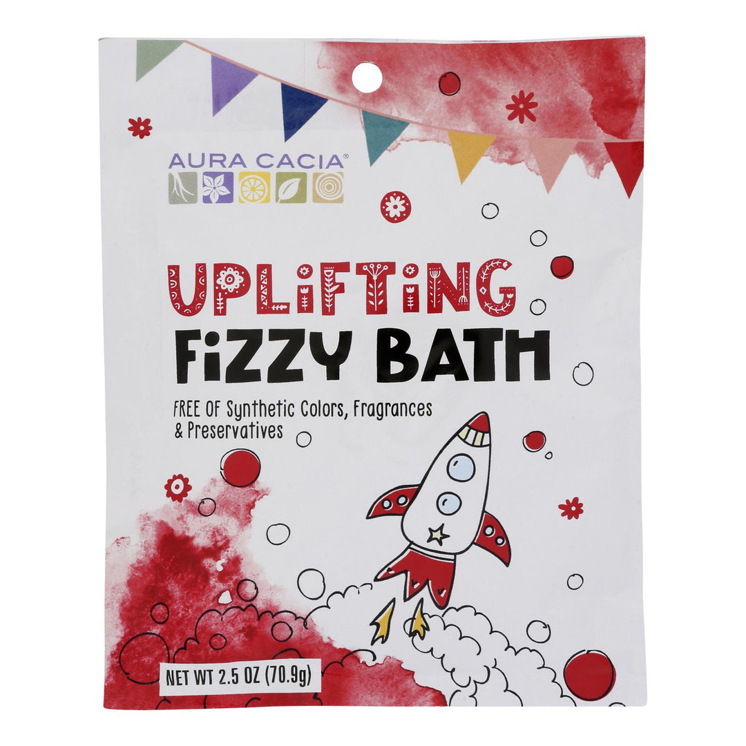 Aura Cacia - Fizzy Bath Kids Uplifting - Case Of 6-2.5 Oz - Maras Green
